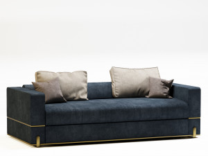 juliettes italian sofa 3D Model