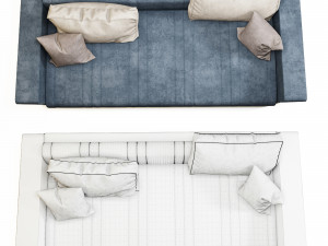 juliettes italian sofa 3D Model