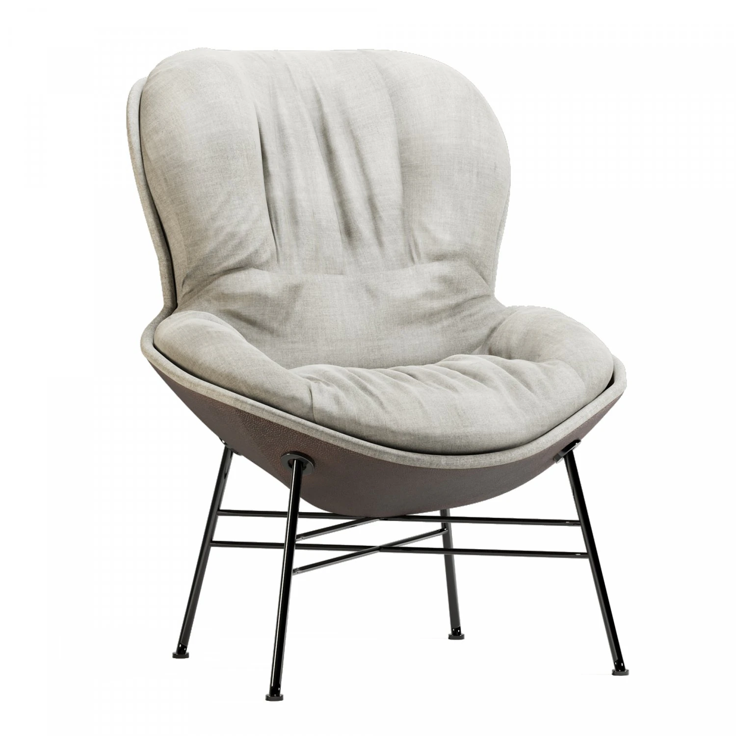 softy armchair ditre 3D Model .c4d .max .obj .3ds .fbx .stl .blend 