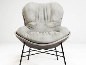 softy armchair ditre 3D Model