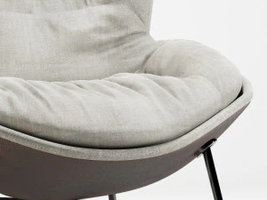 softy armchair ditre 3D Model