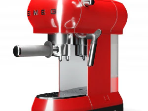 smeg espresso coffee machine 3D Model