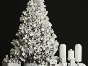 christmas tree decor Model 3D
