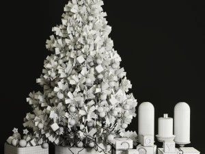christmas tree decor 3D Model