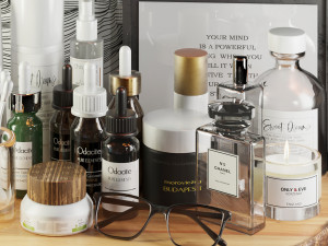 beauty accessories decor Modelo 3D