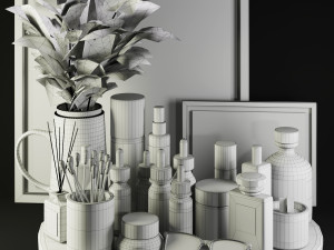 beauty accessories decor Modelo 3D