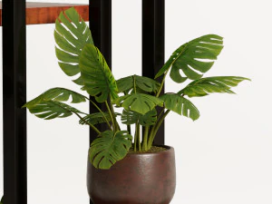 plant stand flower pot 3D Model