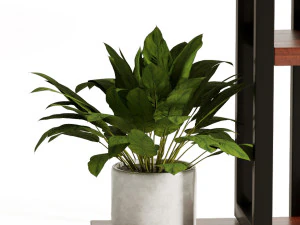 plant stand flower pot 3D Model