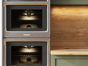 greenkitchenwithisland 3D Model