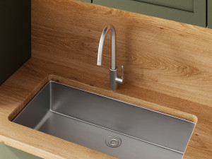greenkitchenwithisland 3D Model