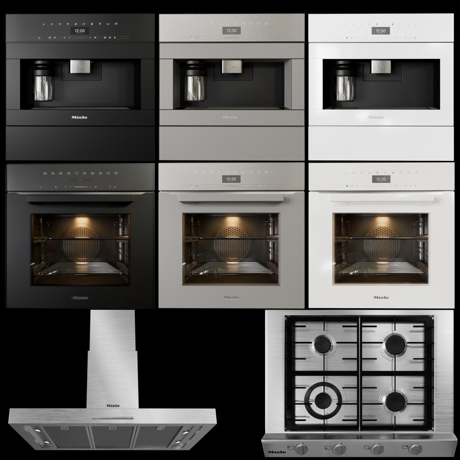 Miele top cooking package