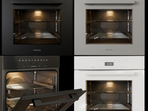 miele cooking appliances collection Modelo 3D