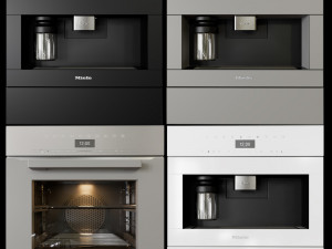 miele cooking appliances collection Modelo 3D