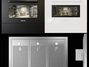 miele cooking appliances collection Modelo 3D