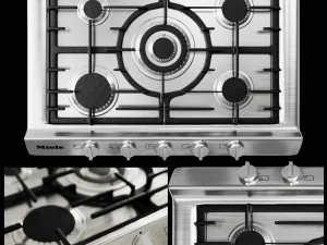 cole&ccedil;&atilde;o de eletrodom&eacute;sticos de cozinha miele Modelo 3D
