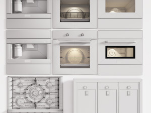 miele cooking appliances collection Modelo 3D