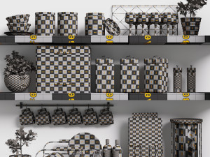 next kitchen accessories shelf 3D Model