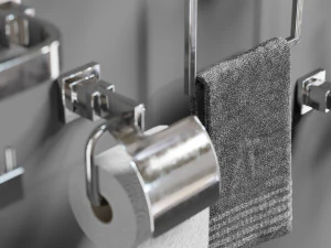 stainless steel hardware bathroom 3D Model