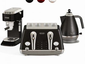 delongi kitchen appliance set 3D मॉडल