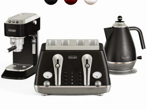 Delonghi K&uuml;chenger&auml;te-Set 3D Modell