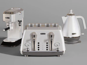 delongi kitchen appliance set 3D Model