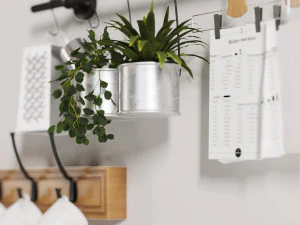 acess&oacute;rios de prateleira de cozinha Modelo 3D