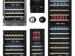 newair wine cooler cabinet 3Dモデル