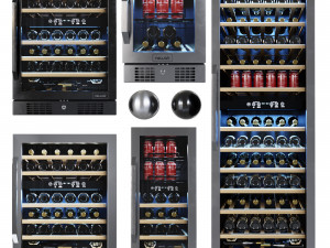 newair wine cooler cabinet 3D Модель