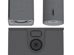 exaustor e fog&atilde;o elica island Modelo 3D