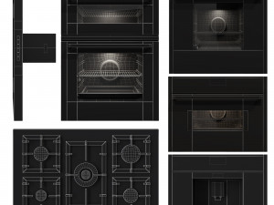 neff appliances 3Dモデル