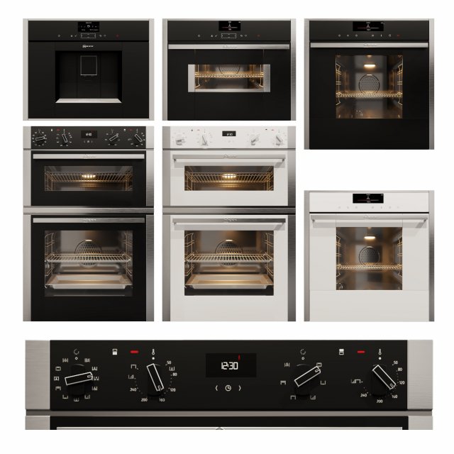neff appliances Modelo 3D .c4d .max .obj .3ds .fbx .stl .blend 