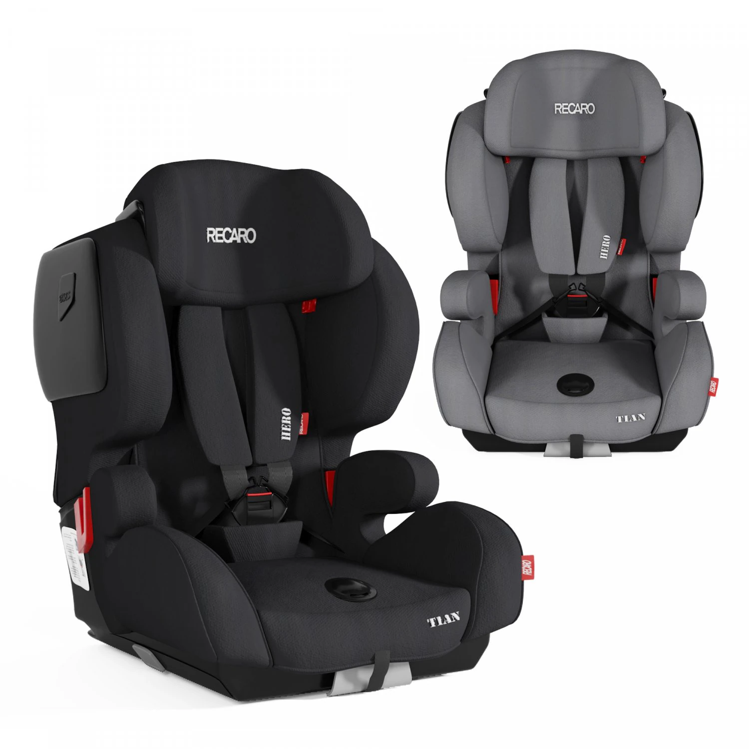 recaro baby car seat 3D Model .c4d .max .obj .3ds .fbx .stl .blend