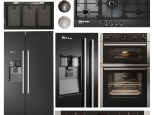 neff appliance collection 3D Model