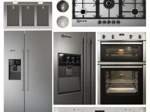 neff appliance collection 3D 모델