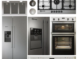 neff appliance collection 3D Model