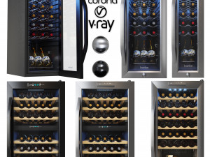ivation wine coolers 3Dモデル