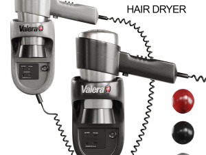 valera hair dryer 3D Model