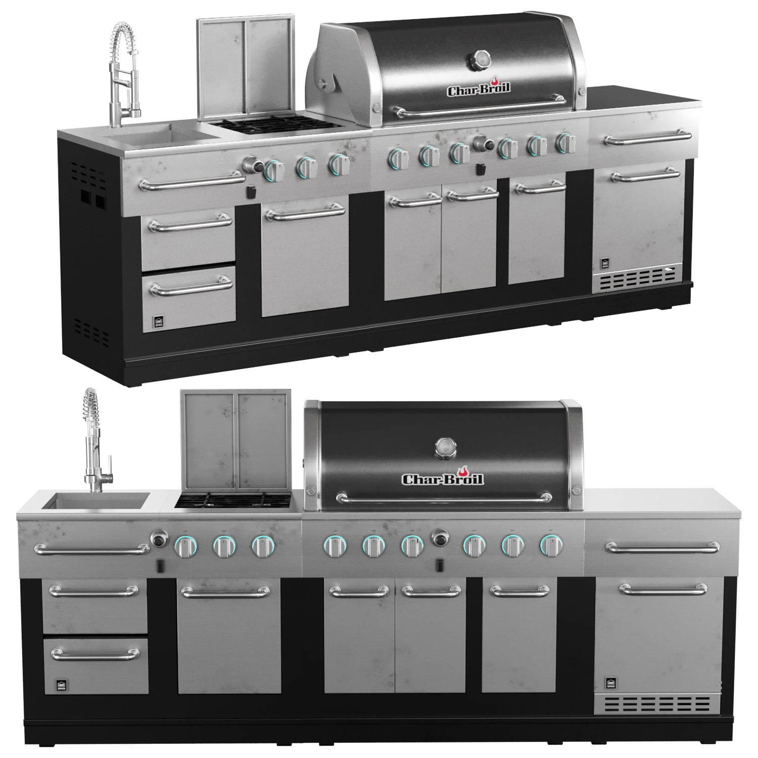 lowes outdoor kitchen 3D Model .c4d .max .obj .3ds .fbx .stl .blend 