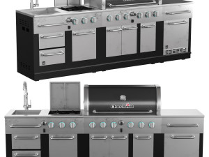 lowes outdoor kitchen 3D Модель