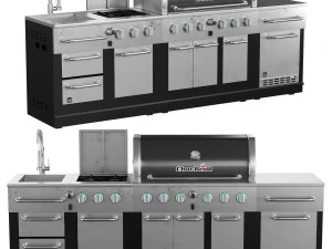 Lowes Outdoor-K&uuml;che 3D Modell