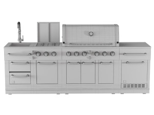 lowes outdoor kitchen 3Dモデル