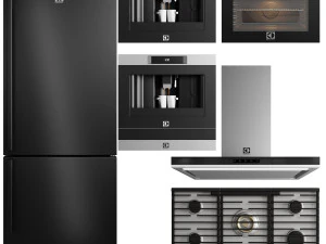 Elektrolux-Ger&auml;tekollektion 3D Modell
