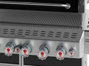 outdoor gas grill 3D Model