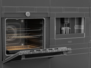 aeg appliance collection Model 3D