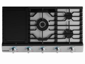 samsung gas hob 3D Модель
