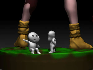 mononoke 3D Print Model
