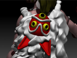 mononoke 3D 프린트 모델