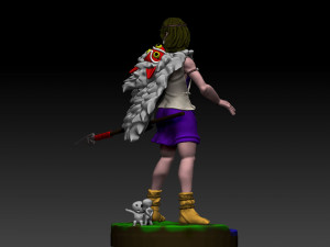 mononoke 3D 프린트 모델