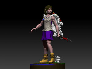 mononoke 3D 프린트 모델