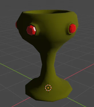 copo baixo poli Modelo 3D .c4d .max .obj .3ds .fbx .stl .blend 